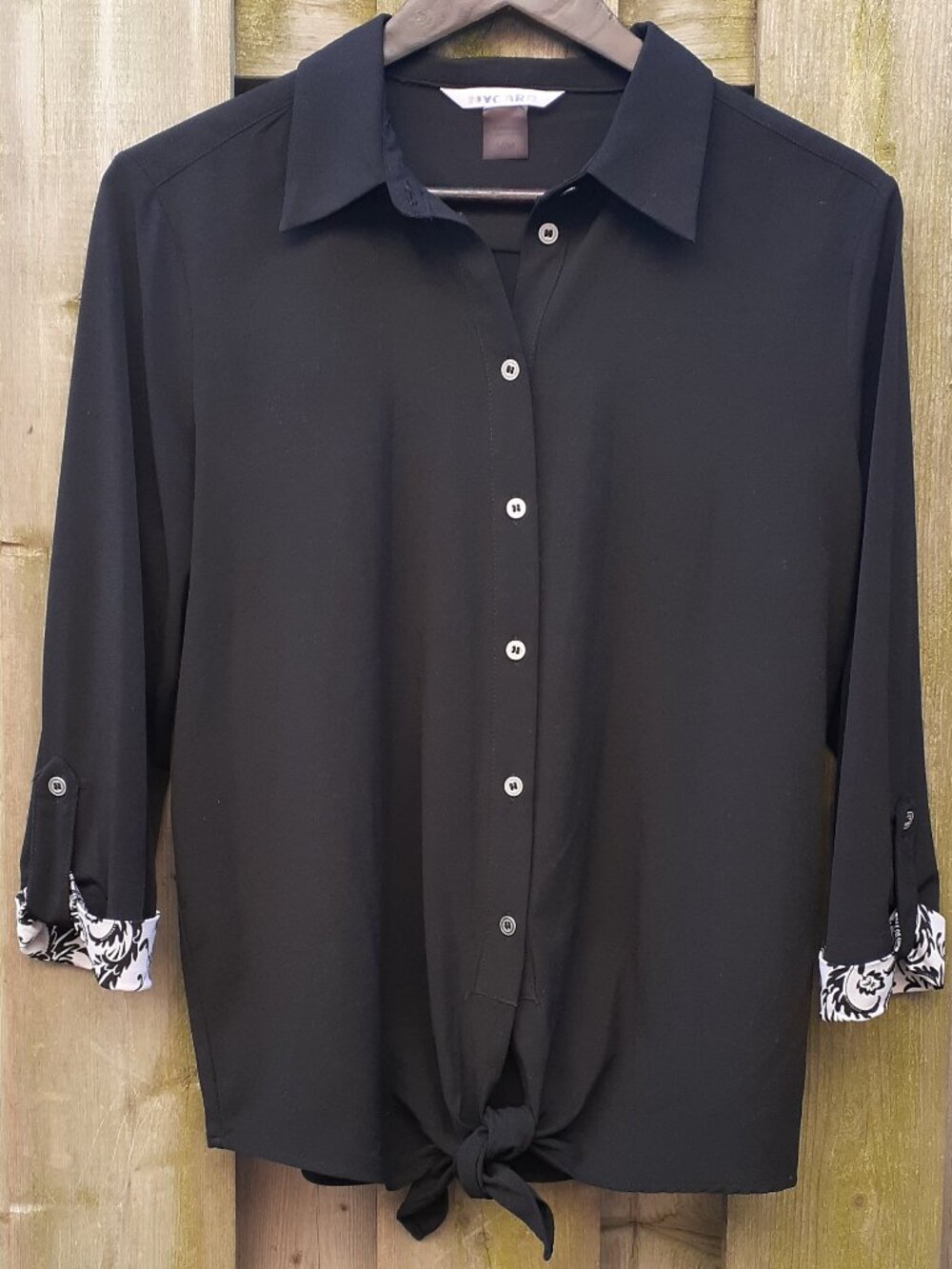 Nygard Blouse With Tie at Front Size Medium